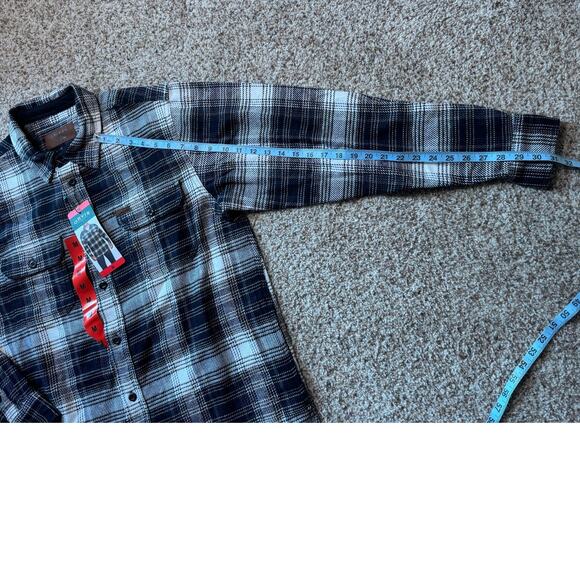 NWT - ORVIS - Heavy Flannel button up shirt/Jacket; Size Medium, 100% Cotton - Picture 7 of 16